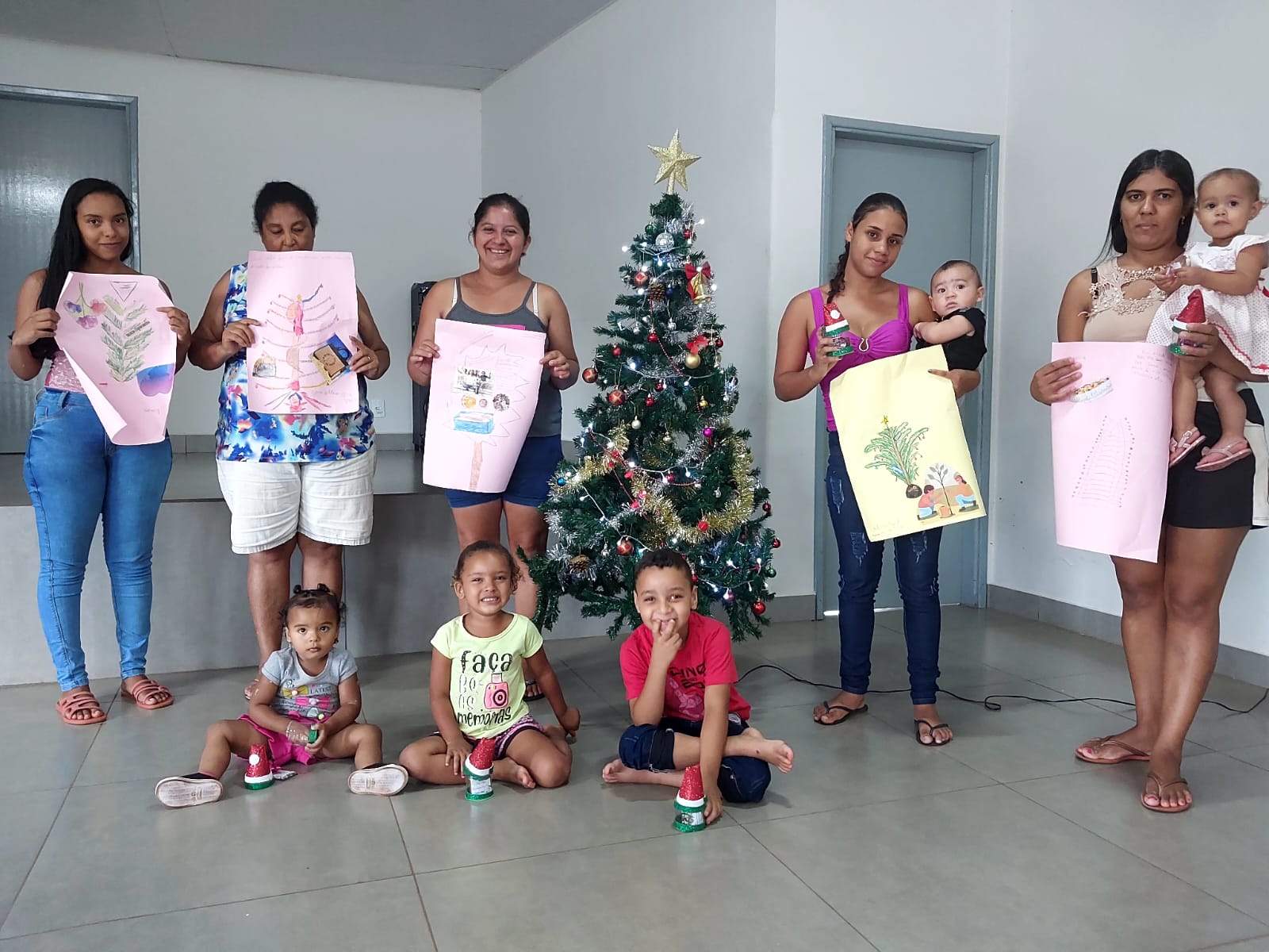 GRUPO DE CRIANÇAS TEVE ATIVIDADE EM INDIANÓPOLIS
