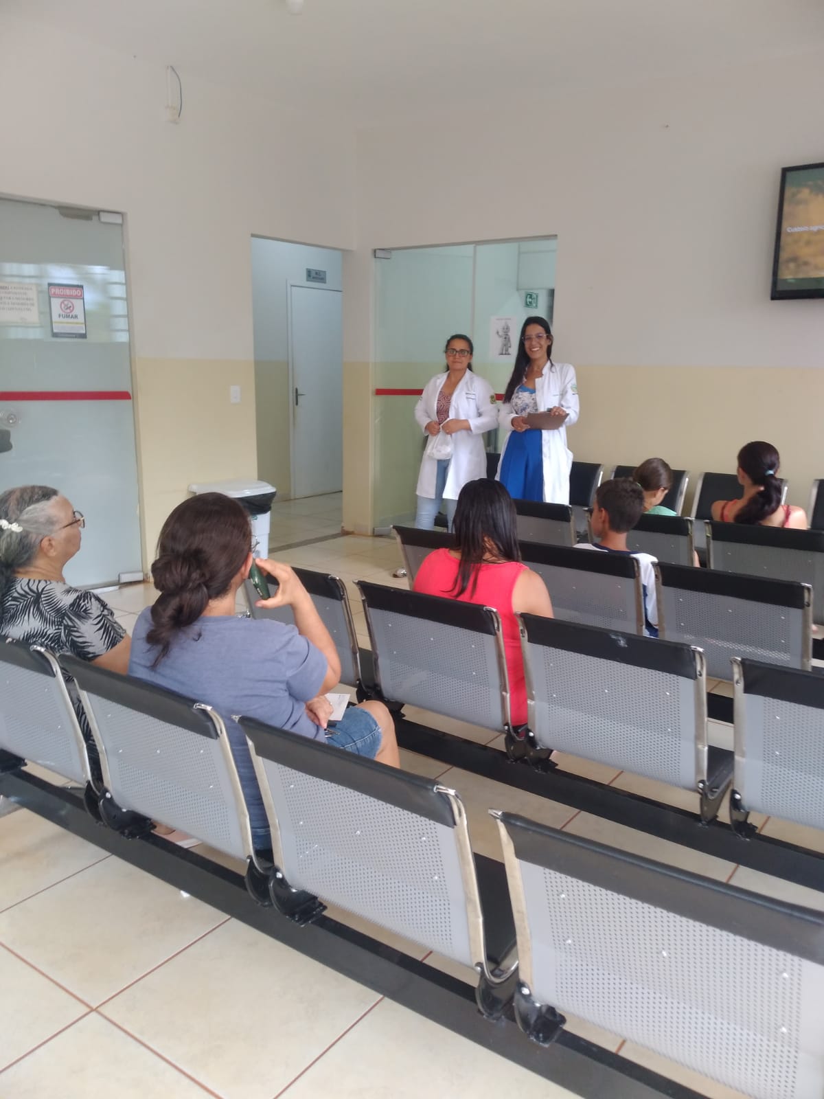 AÇÃO NA ATENÇÃO PRIMÁRIA POR PARTE DA EQUIPE DO PSF DONA LICA
