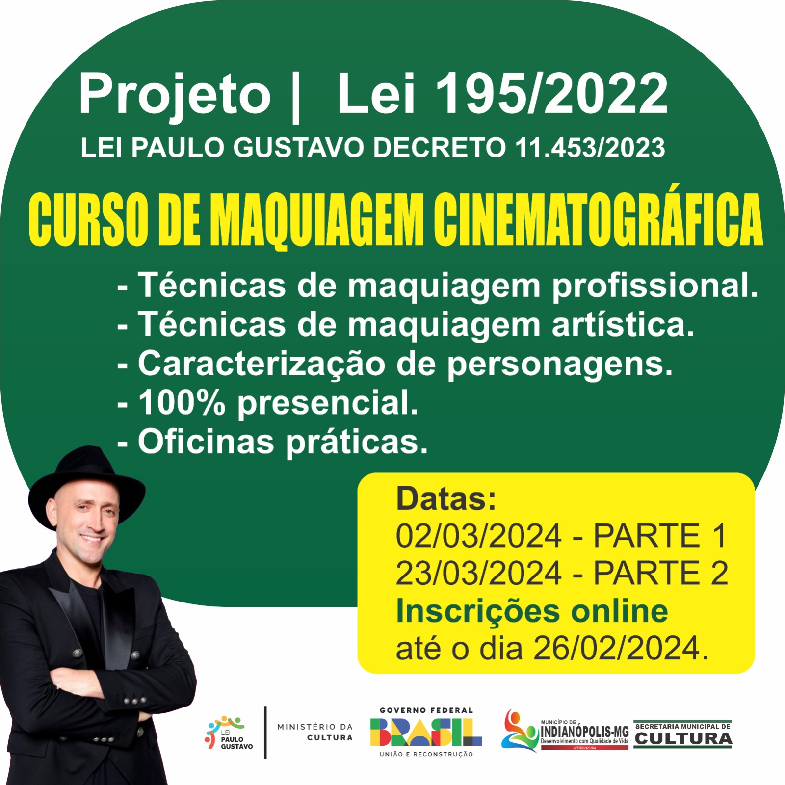 CURSO DE MAQUIAGEM CINEMATOGRÁFICA