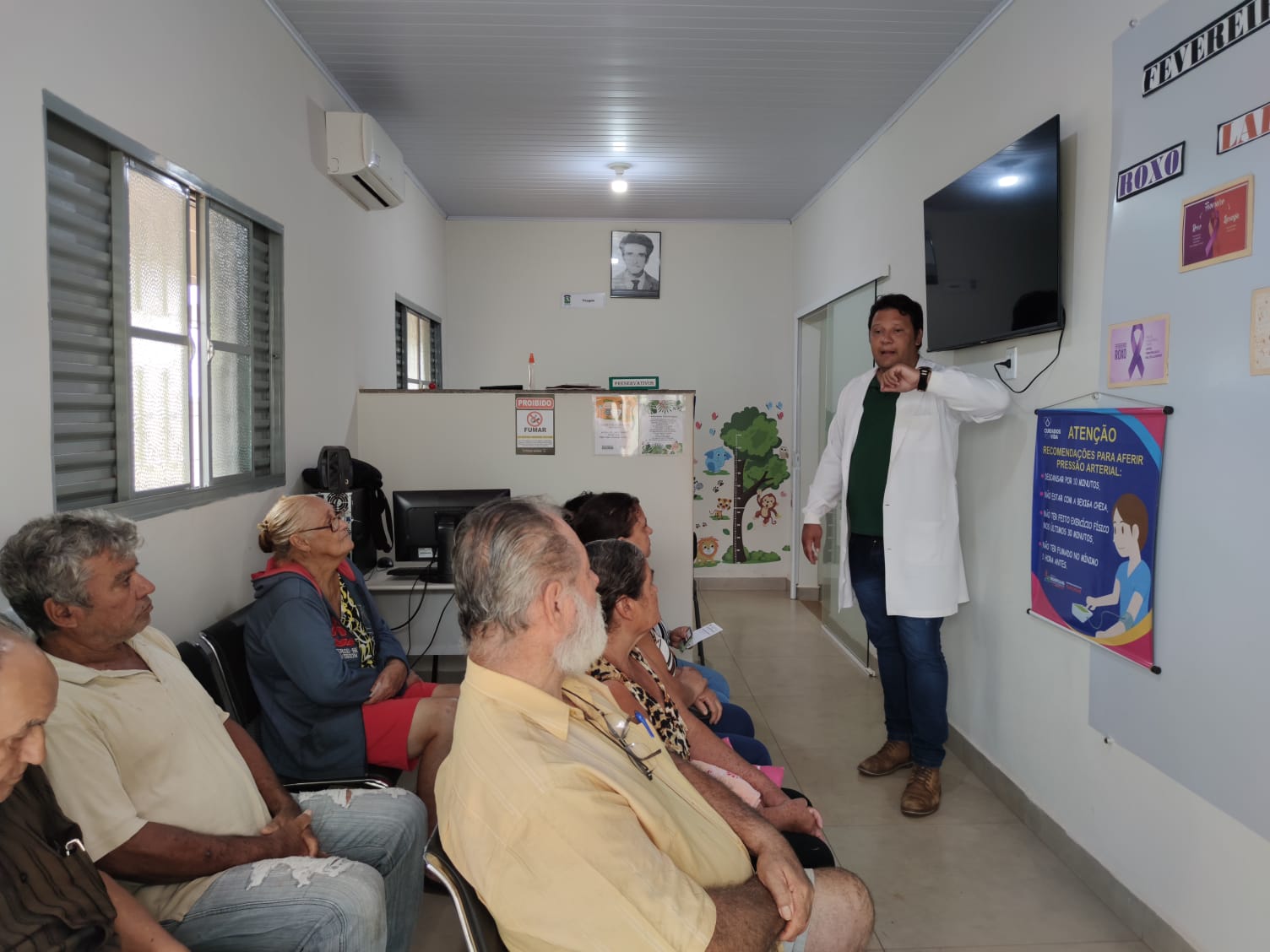 ORIENTAÇÕES AOS PACIENTES NAS UNIDADES DE SAÚDE NA CIDADE E ZONA RURAL