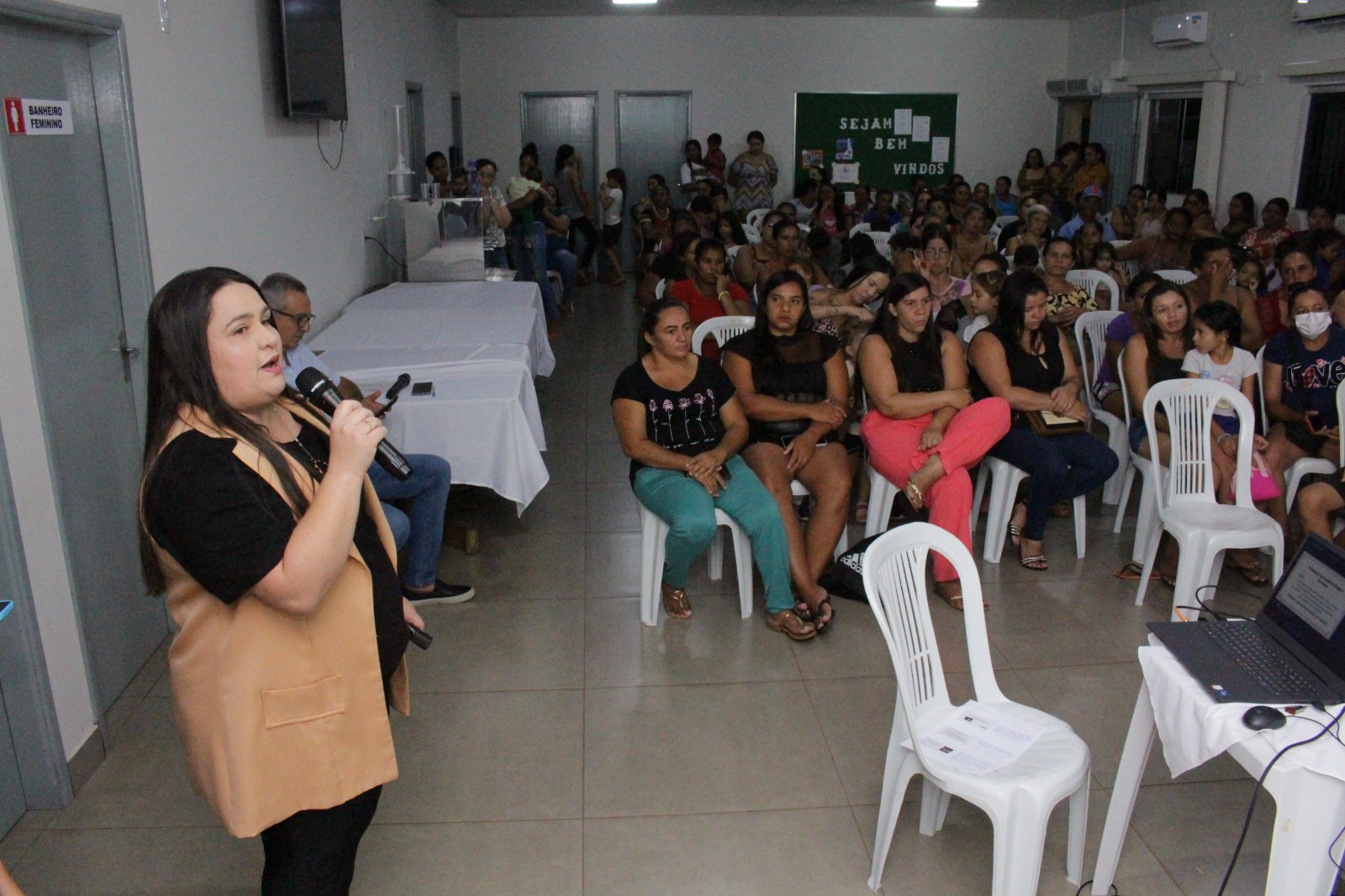 REUNIÃO COM BENEFICIÁRIOS DO BOLSA FAMÍLIA