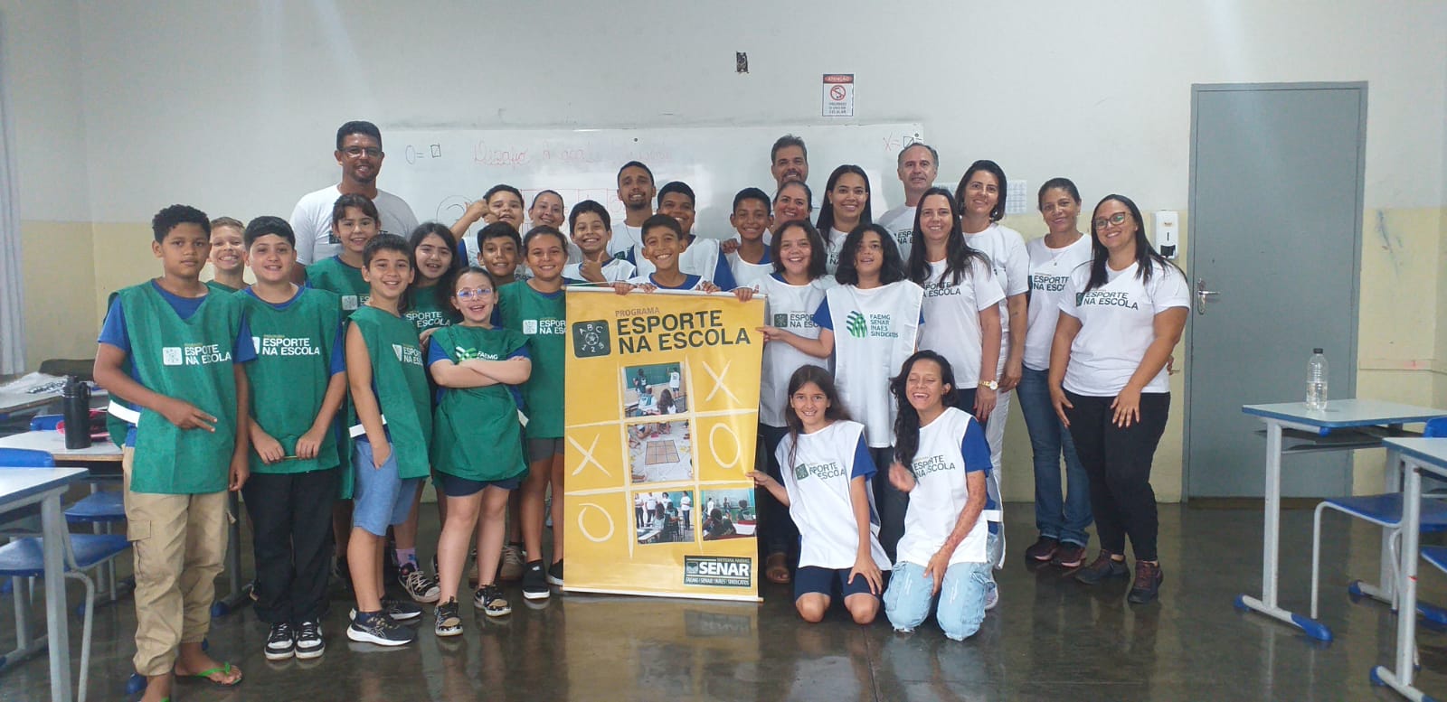 SENAR PROMOVE ESPORTE NA ESCOLA EM INDIANÓPOLIS