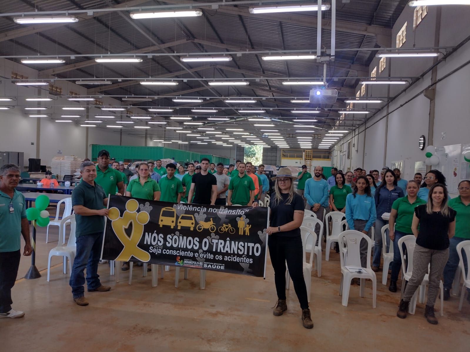 SECRETARIA DE SAÚDE LEVA PALESTRAS À EMPRESA CORTEVA