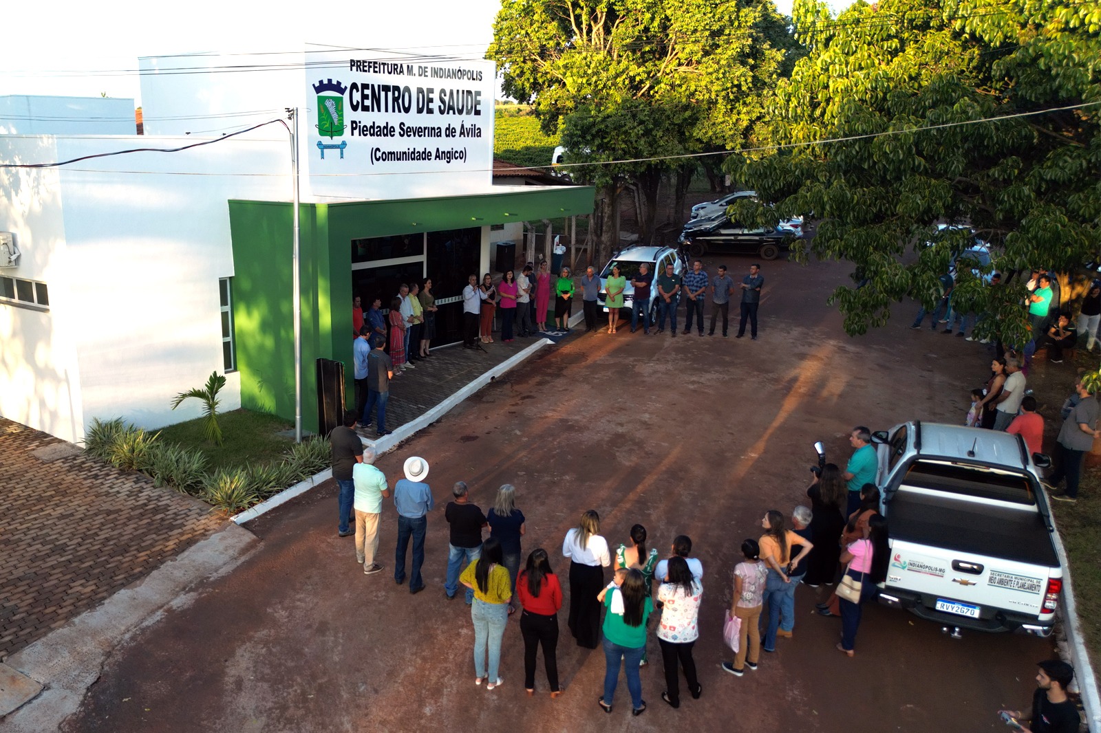 MAIS UMA OBRA ENTREGUE EM INDIANÓPOLIS – CENTRO DE SAÚDE NO ANGICO