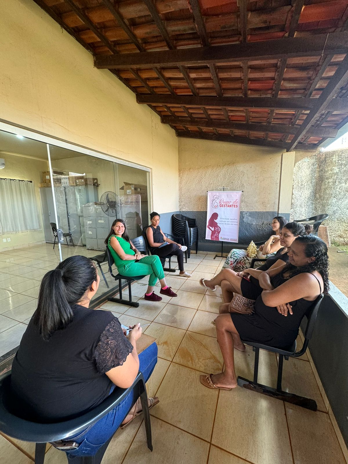 INDIANÓPOLIS TEVE AÇÃO SOBRE SAÚDE MENTAL NA GESTAÇÃO