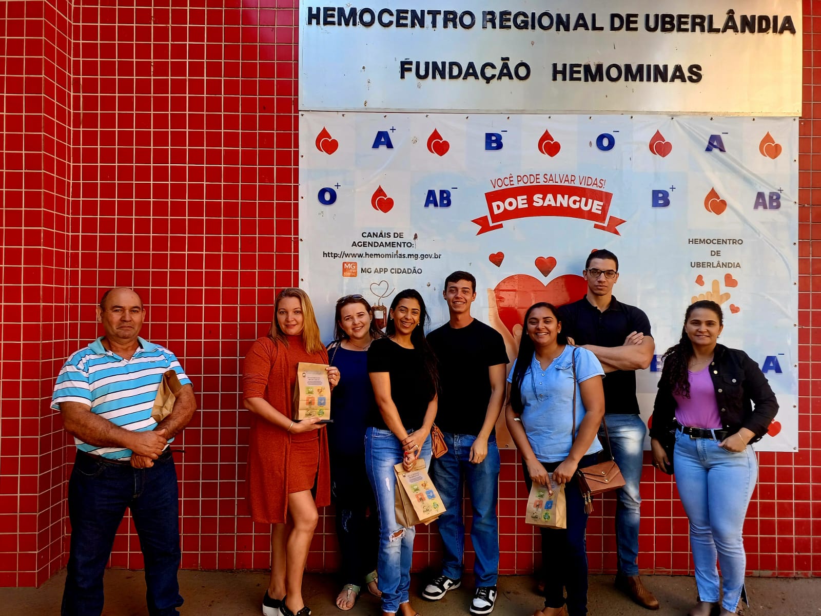 INDIANÓPOLIS NA CAMPANHA DE DOAÇÃO DE SANGUE