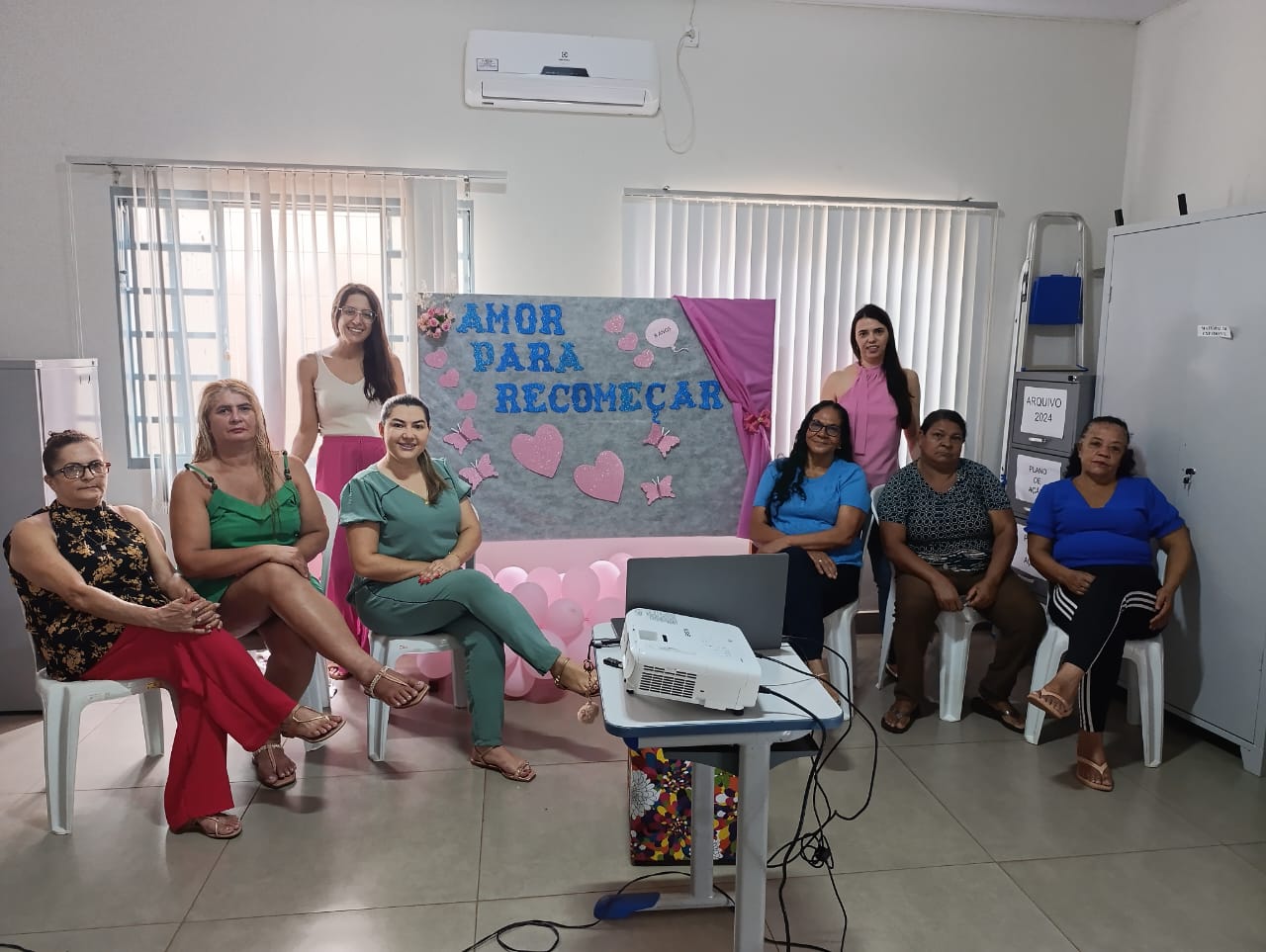 REUNIÃO DO GRUPO AMOR PARA RECOMEÇAR