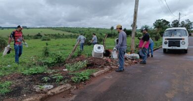 MUTIRÃO DE LIMPEZA CONTRA A DENGUE