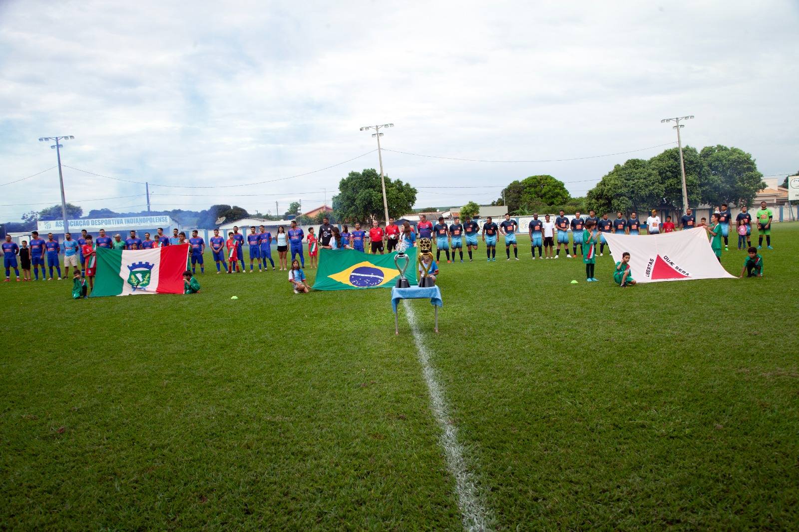 Estádio Sérgio Pacheco recebe a grande final da 1ª Copa Municipal Leandro dos Reis de Futebol