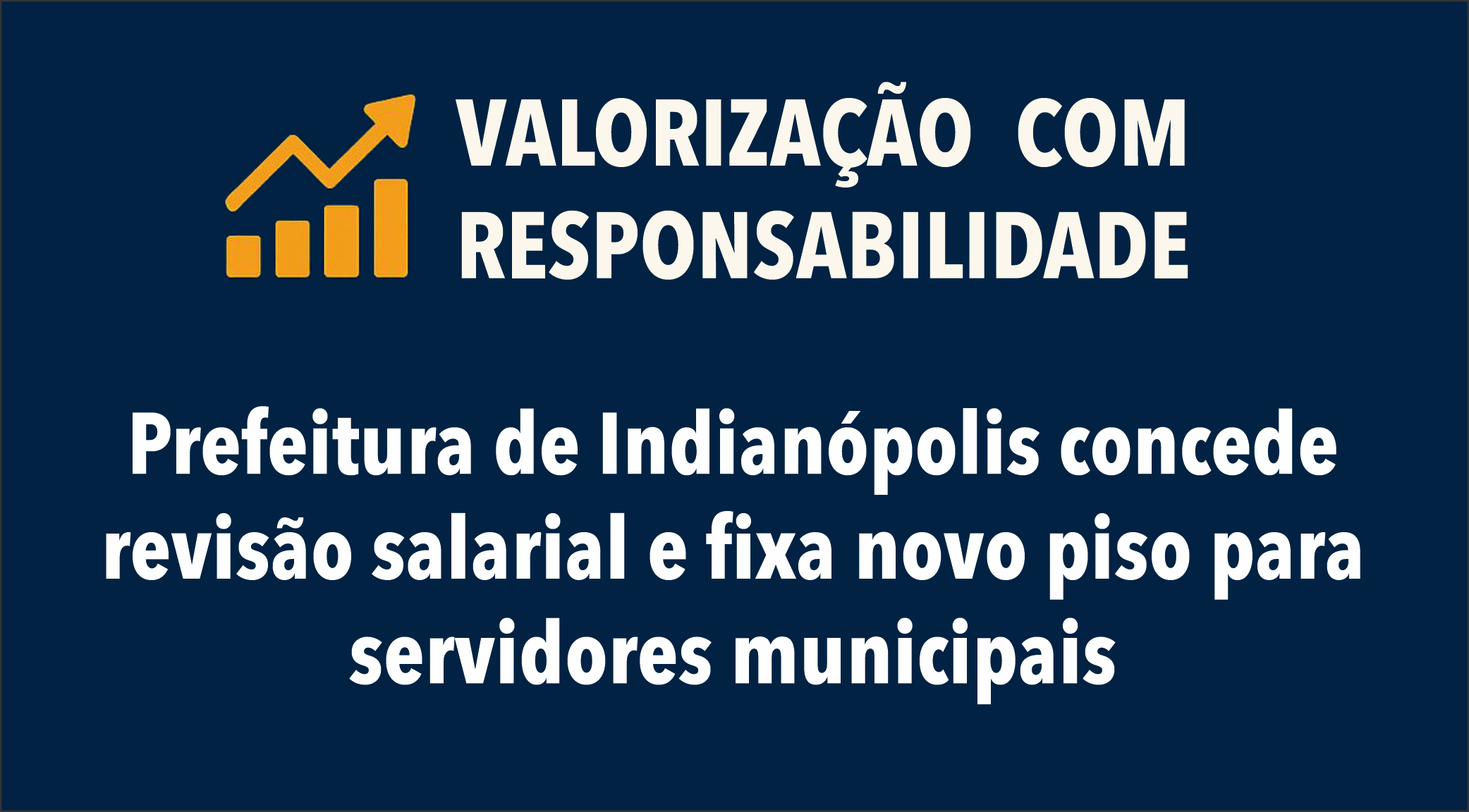 Prefeitura de Indianópolis concede revisão salarial e fixa novo piso para servidores municipais