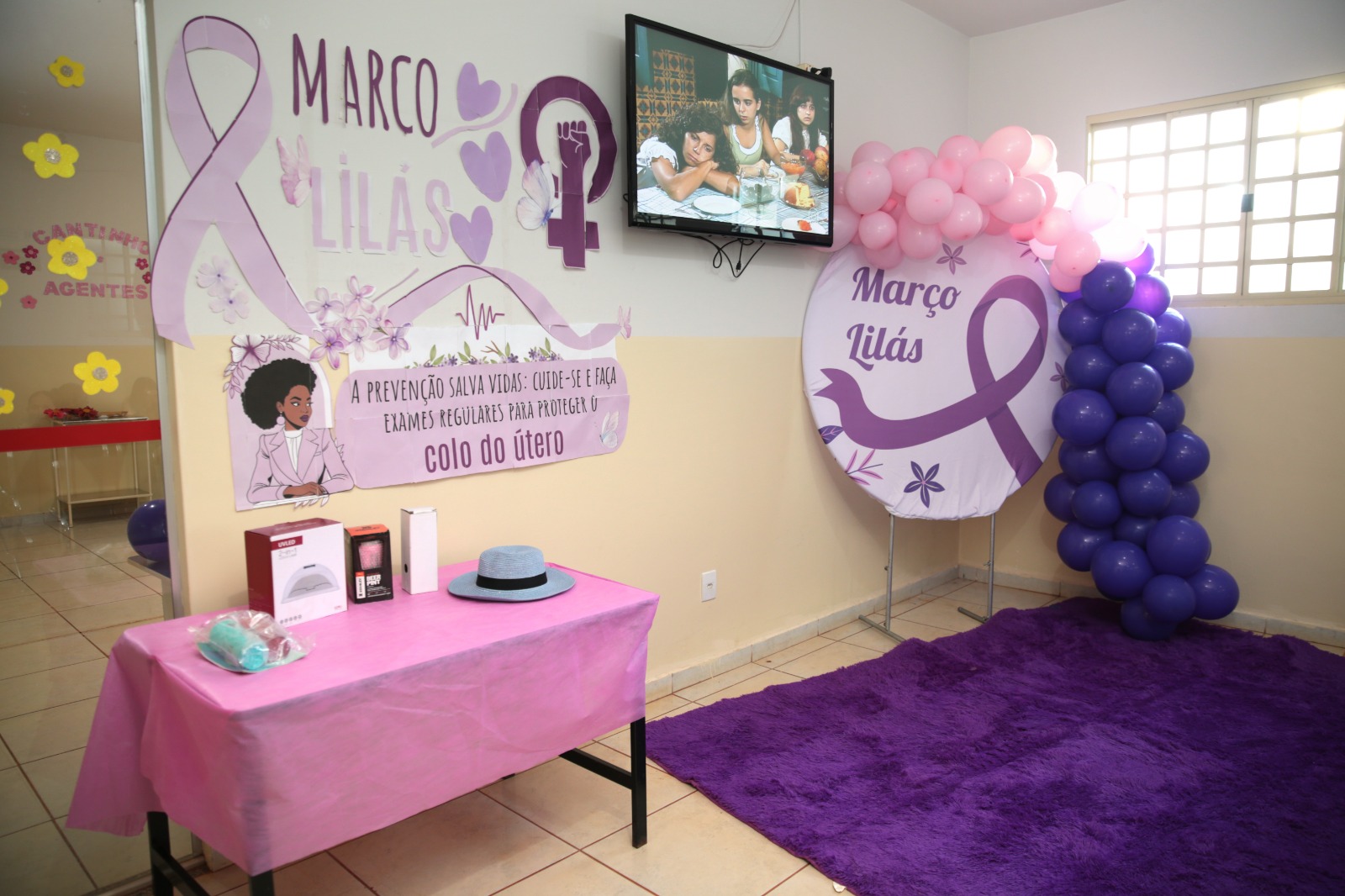 Indianópolis promove ações do Março Lilás com atenção à saúde da mulher