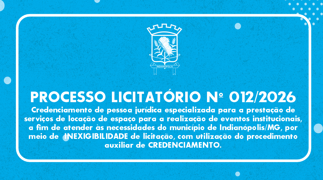 PROCESSO LICITATÓRIO Nº 012/2026