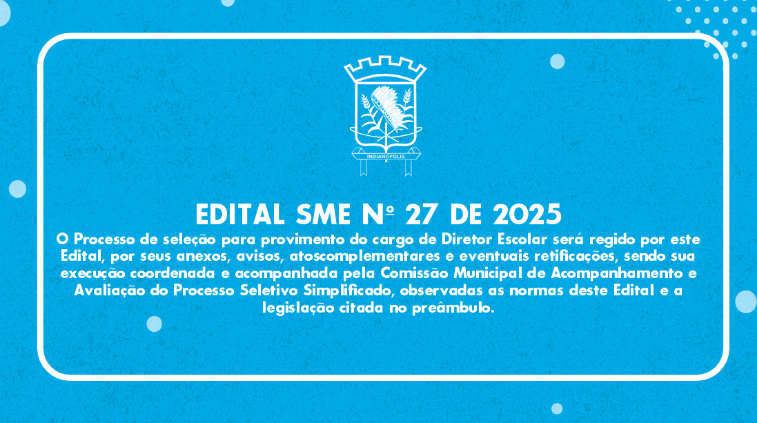 EDITAL SME Nº 27 DE 2025