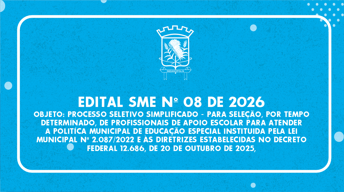 EDITAL SME Nº 08 DE 2026