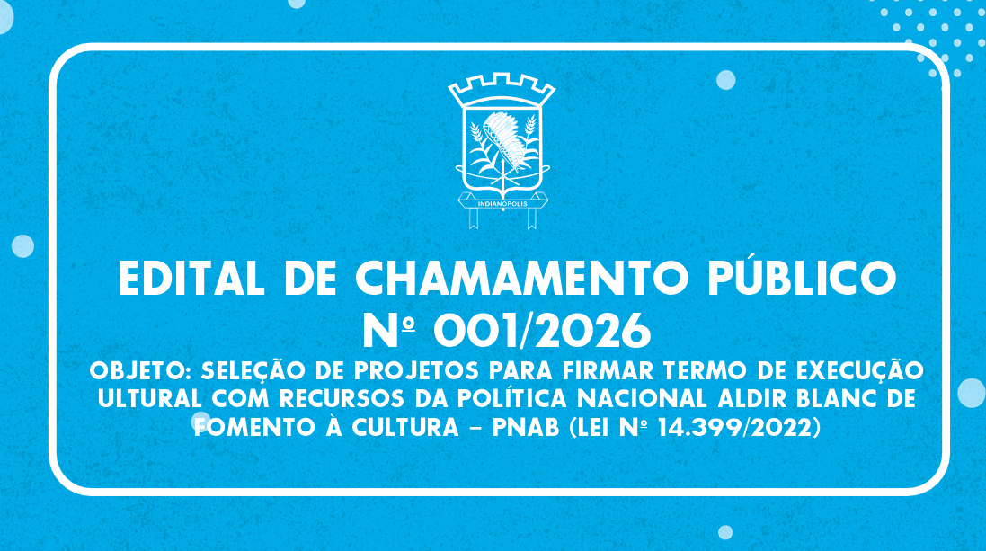 EDITAL DE CHAMAMENTO PÚBLICO Nº 001/2026