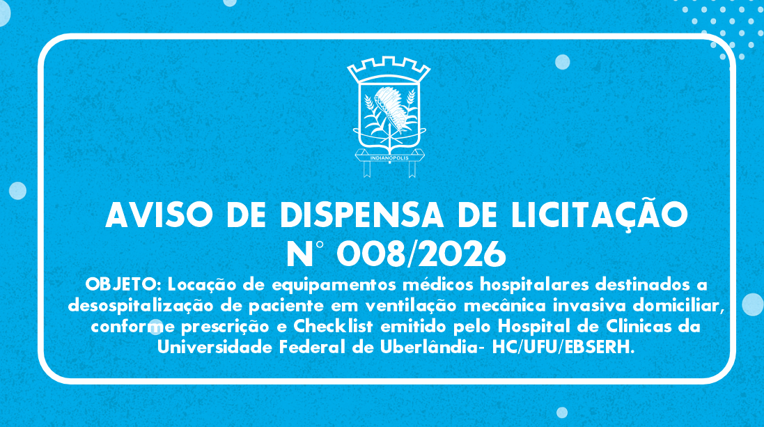 AVISO DE DISPENSA DE LICITAÇÃO N° 008/2026