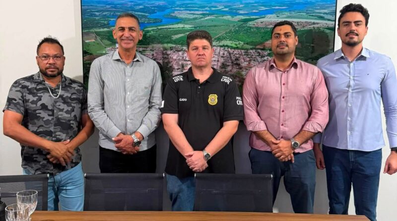 Prefeitura e Polícia Civil reforçam parceria em prol da segurança pública de Indianópolis