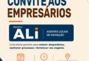 Empresários de Indianópolis são convidados para apresentação do Projeto ALI, em parceria com o Sebrae