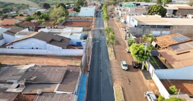 Recapeamento avança em importantes vias de Indianópolis
