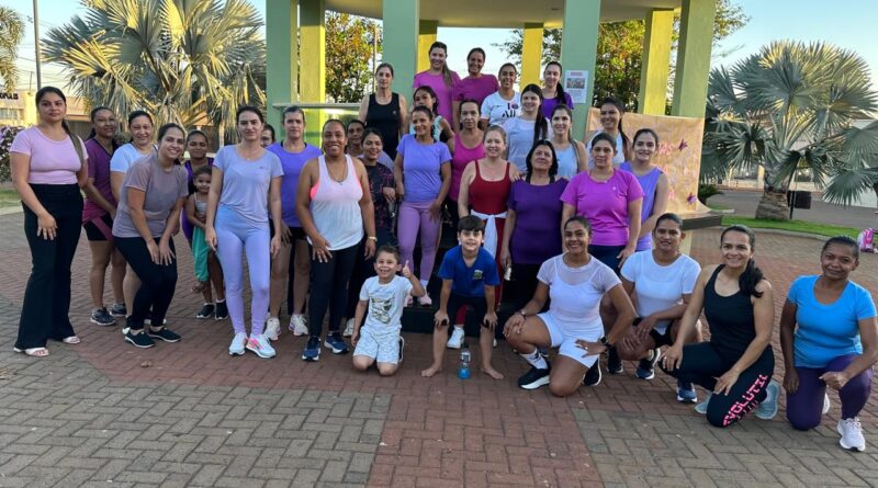 Prefeitura realiza aulão de Ritbox em ação do Agosto Lilás
