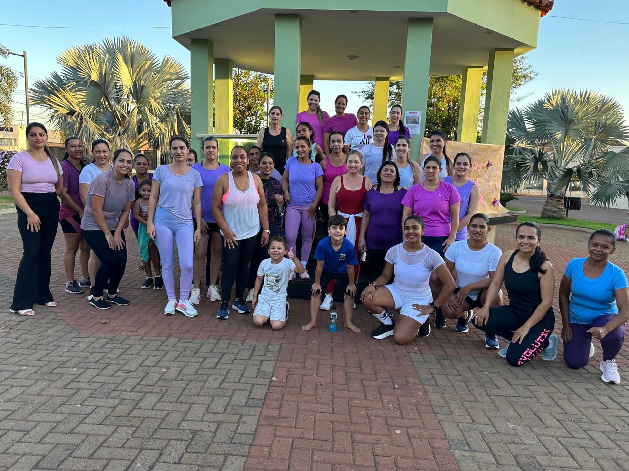 Prefeitura realiza aulão de Ritbox em ação do Agosto Lilás