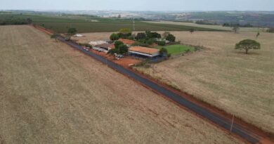 Estrada rural do Campo Alegre recebe nova pavimentação asfáltica