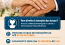 Casamento Comunitário será realizado no dia 23 de outubro em Indianópolis