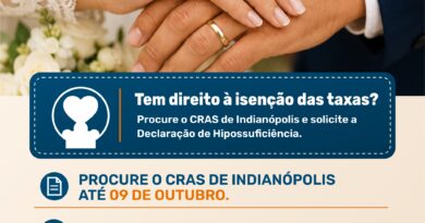 Casamento Comunitário será realizado no dia 23 de outubro em Indianópolis