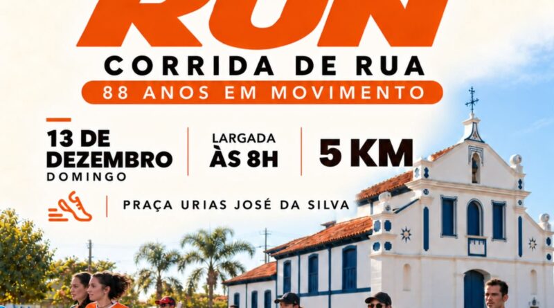 Indianópolis Run celebra os 88 anos do município com corrida de 5 km