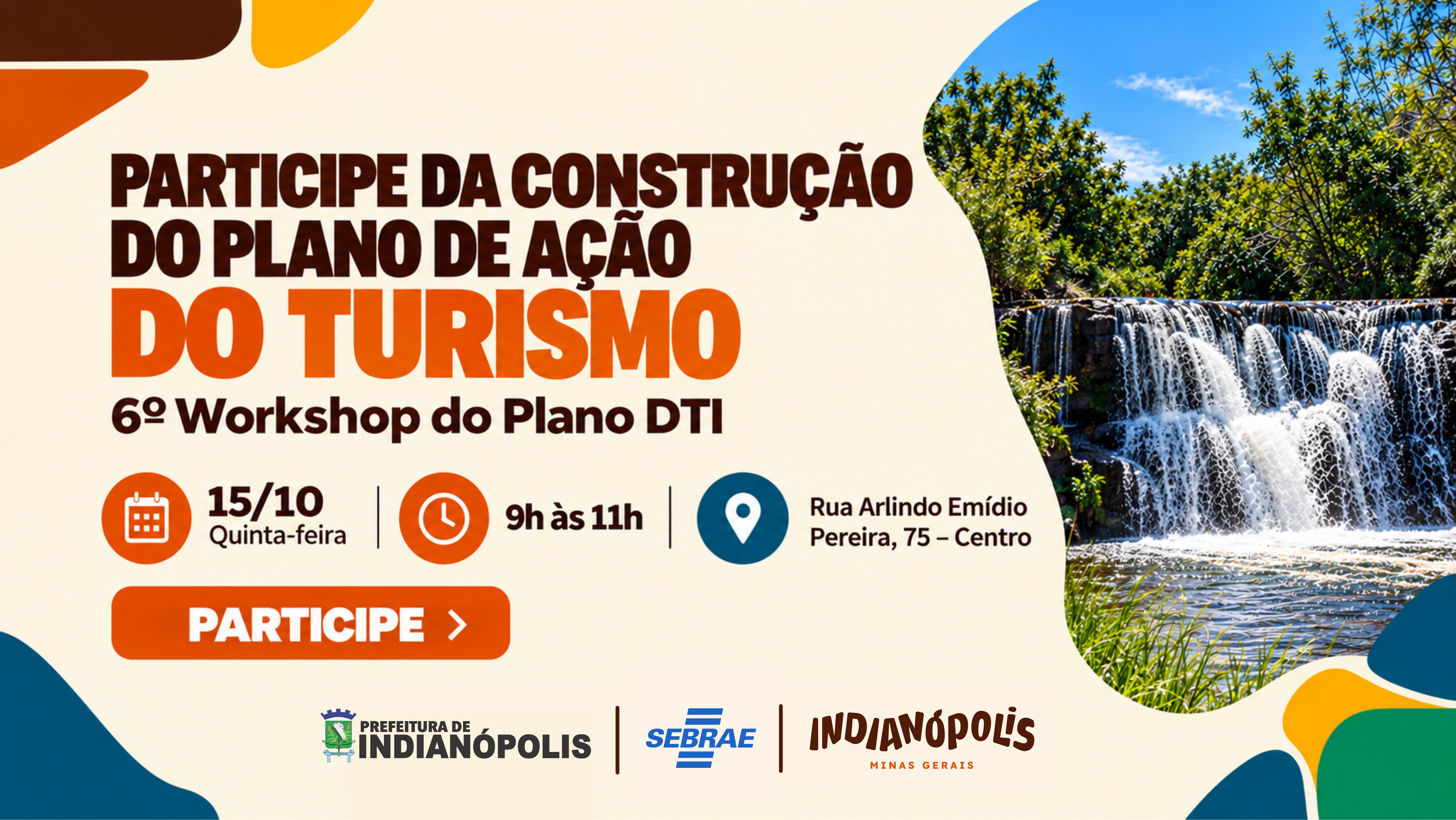 Indianópolis avança na construção do Plano de Ação do Turismo